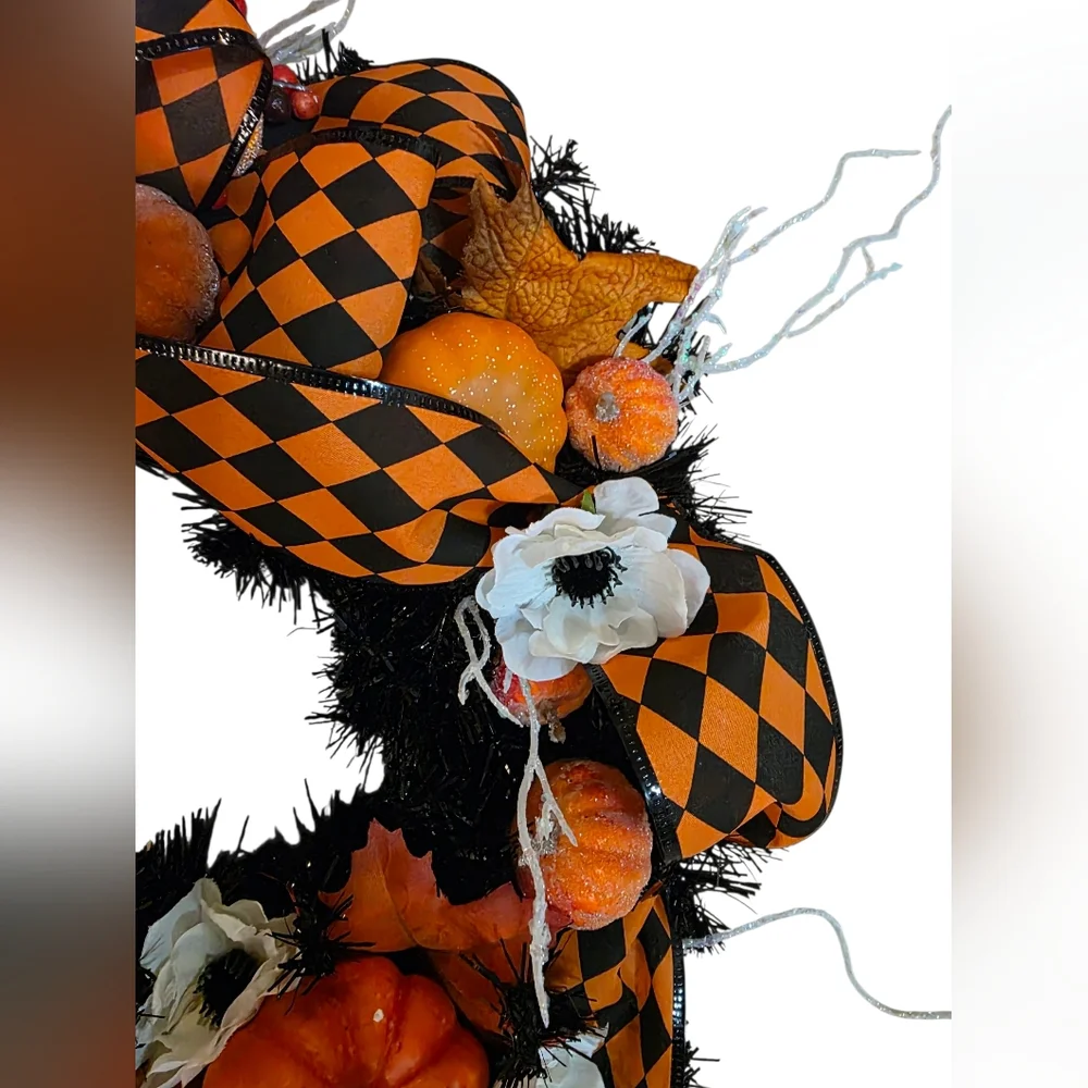Fall Halloween Wreath 16